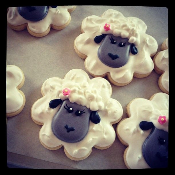 Lamb Sugar Cookies
 17 Best images about Little Bo Peep & Mary Had A Little