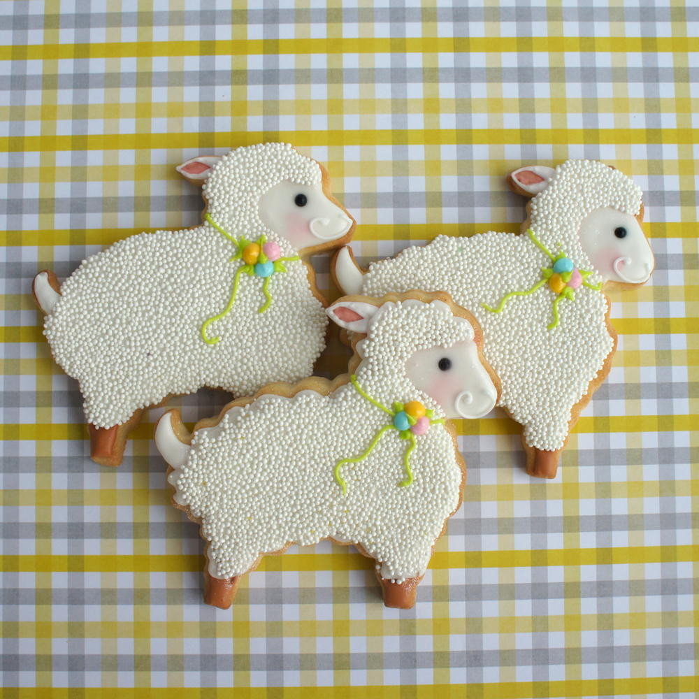 Lamb Sugar Cookies
 Spring Lamb Cookies