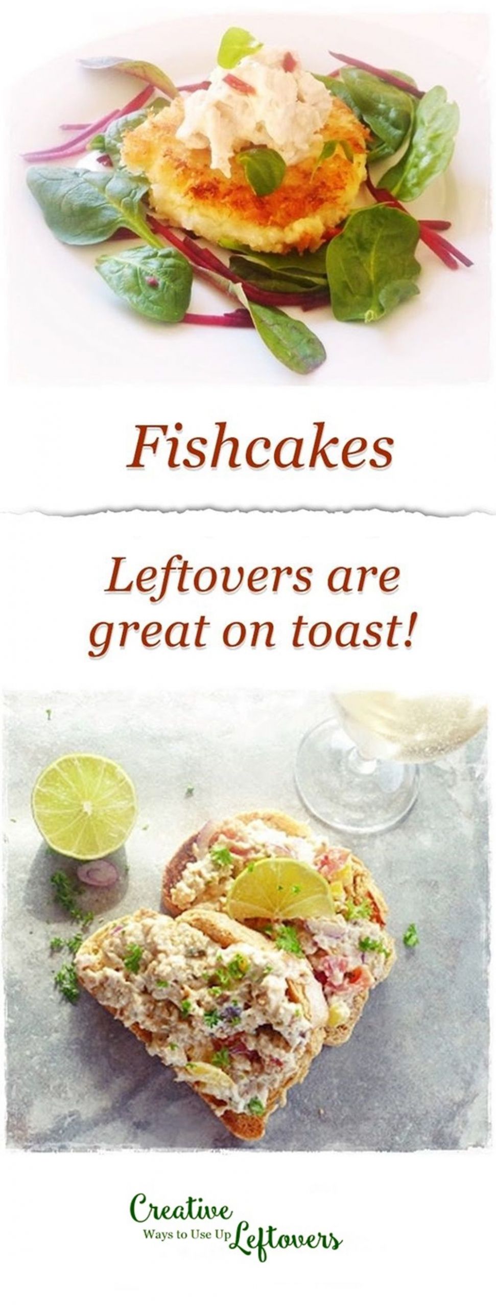 Leftover Fish Recipes
 Leftover Fishcakes Eat them on Toast