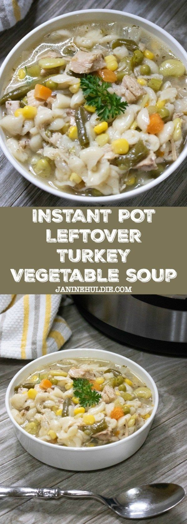 Leftover Turkey Soup Crock Pot
 Instant Pot Turkey Veggie Soup with Leftovers