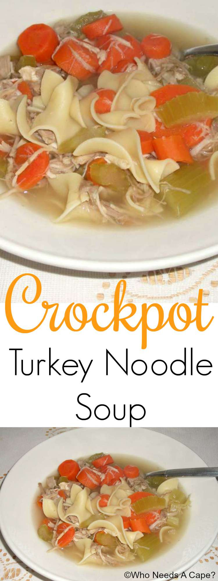 Leftover Turkey Soup Crock Pot
 Crockpot Turkey Noodle Soup