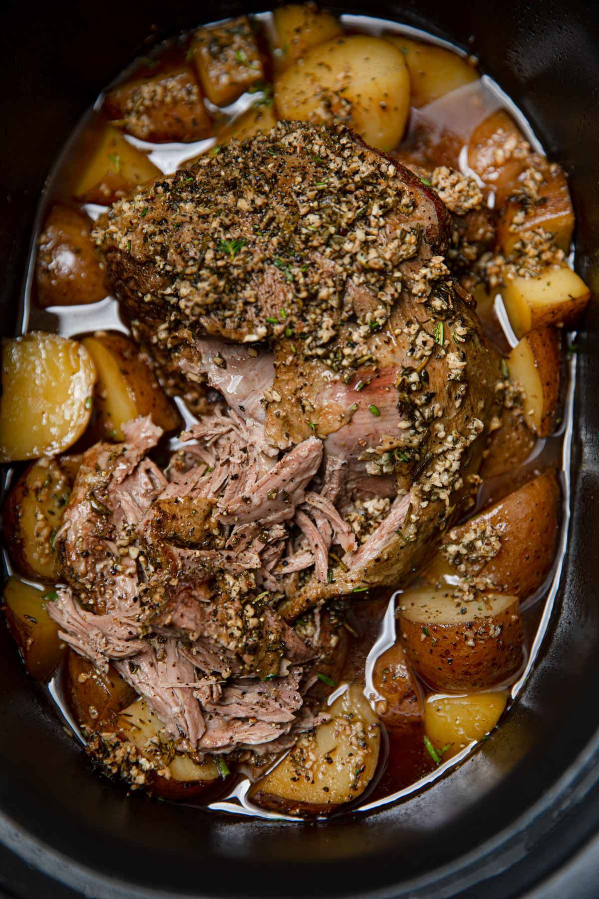 Leg Of Lamb Side Dishes
 Slow Cooker Leg of Lamb is an easy lamb recipe perfect for