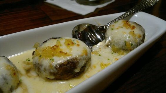 Longhorn Stuffed Mushrooms
 I will learn how to make these White Cheddar Stuffed