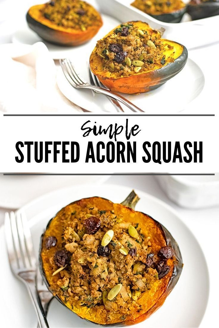 Low Carb Acorn Squash Recipes
 This healthy stuffed acorn squash recipe is a simple side