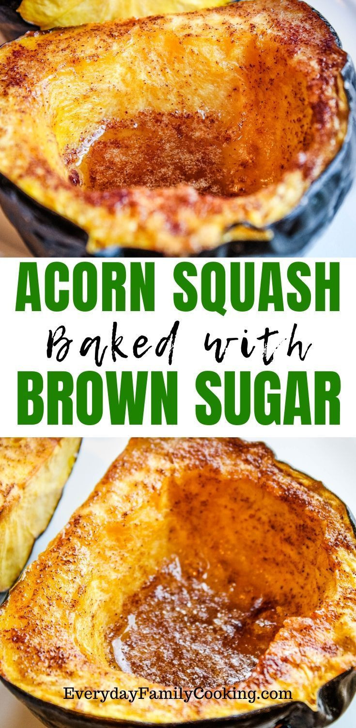 Low Carb Acorn Squash Recipes
 Roasted Acorn Squash with Brown Sugar and Cinnamon