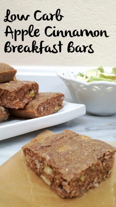 Low Carb Breakfast Bar Recipe
 Low Carb Apple Cinnamon Breakfast Bars