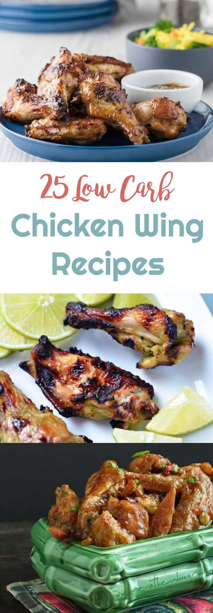 Low Carb Chicken Wings
 25 Low Carb Chicken Wing Recipes