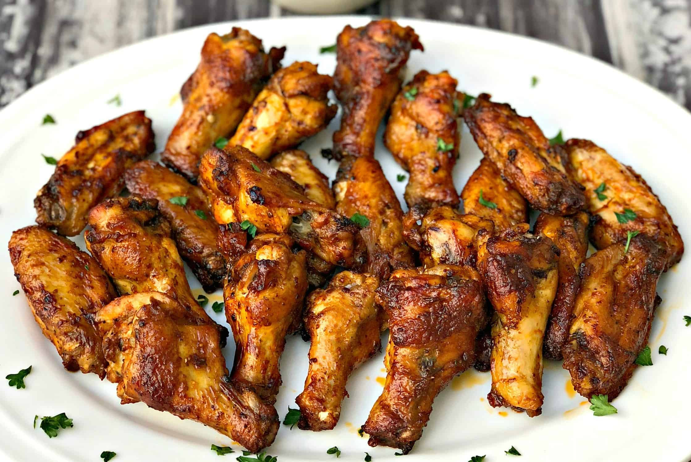 Low Carb Chicken Wings
 Air Fryer Crispy Buffalo Chicken Hot Wings Keto Low Carb