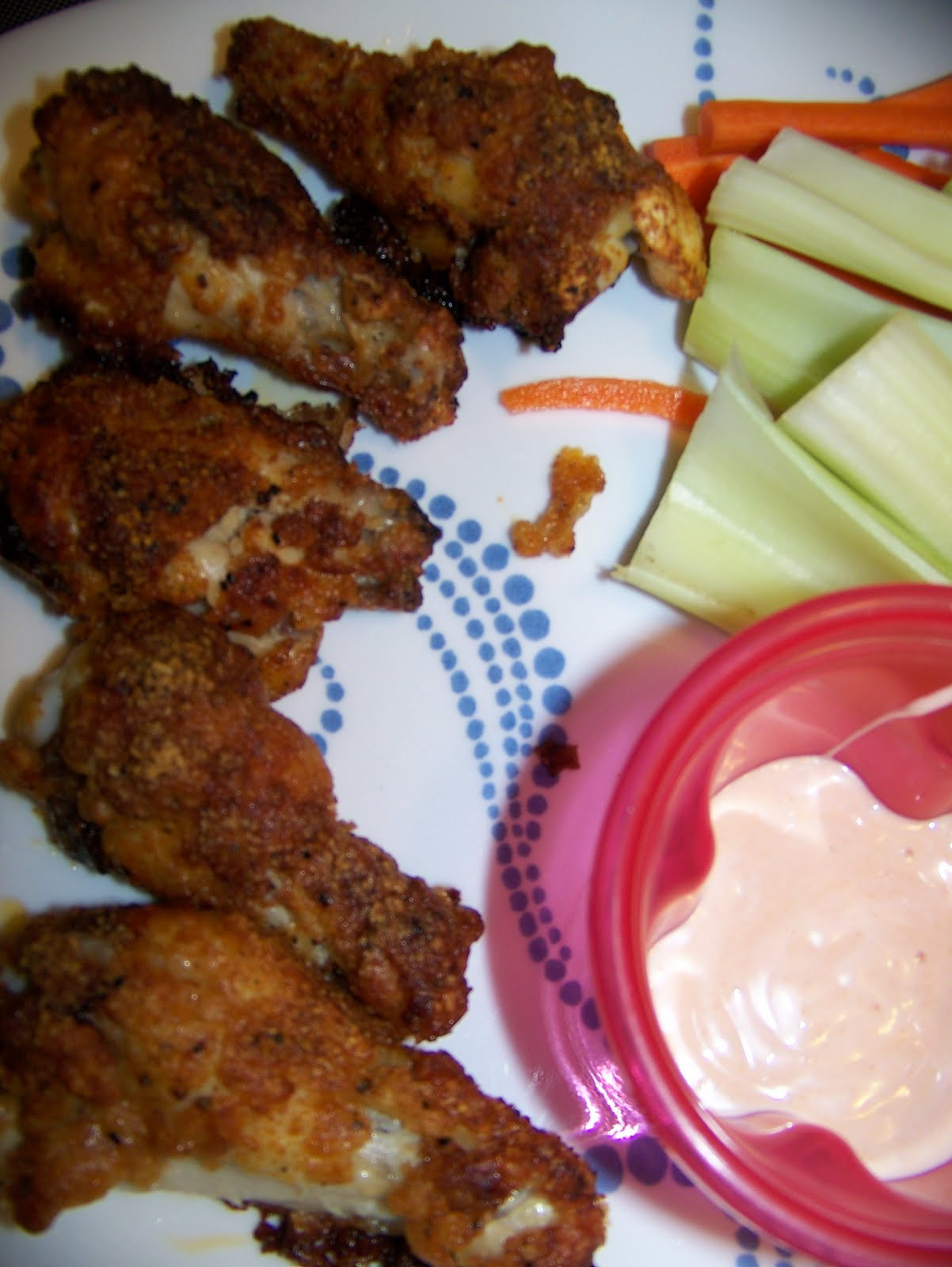 Low Carb Chicken Wings
 Kicking Carbs to the Curb Low Carb Chicken Wing Dinner