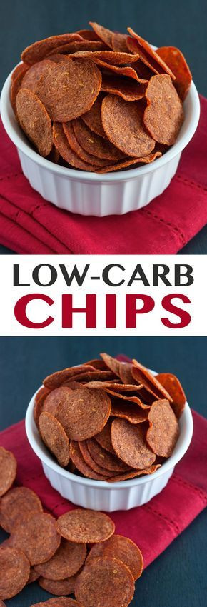 Low Carb Chips And Crackers
 Pepperoni Chips Recipe