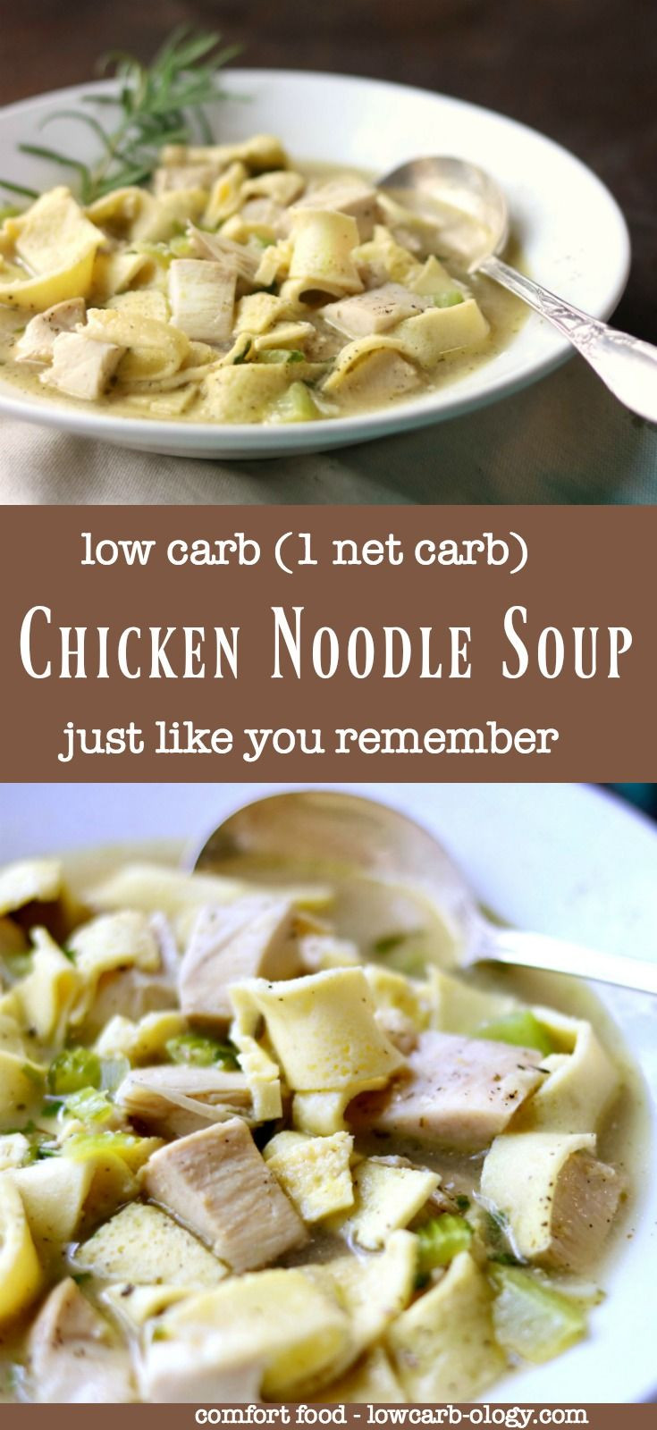 Low Carb Egg Noodles Recipe
 Homemade Chicken Noodle Soup Low Carb fort Food