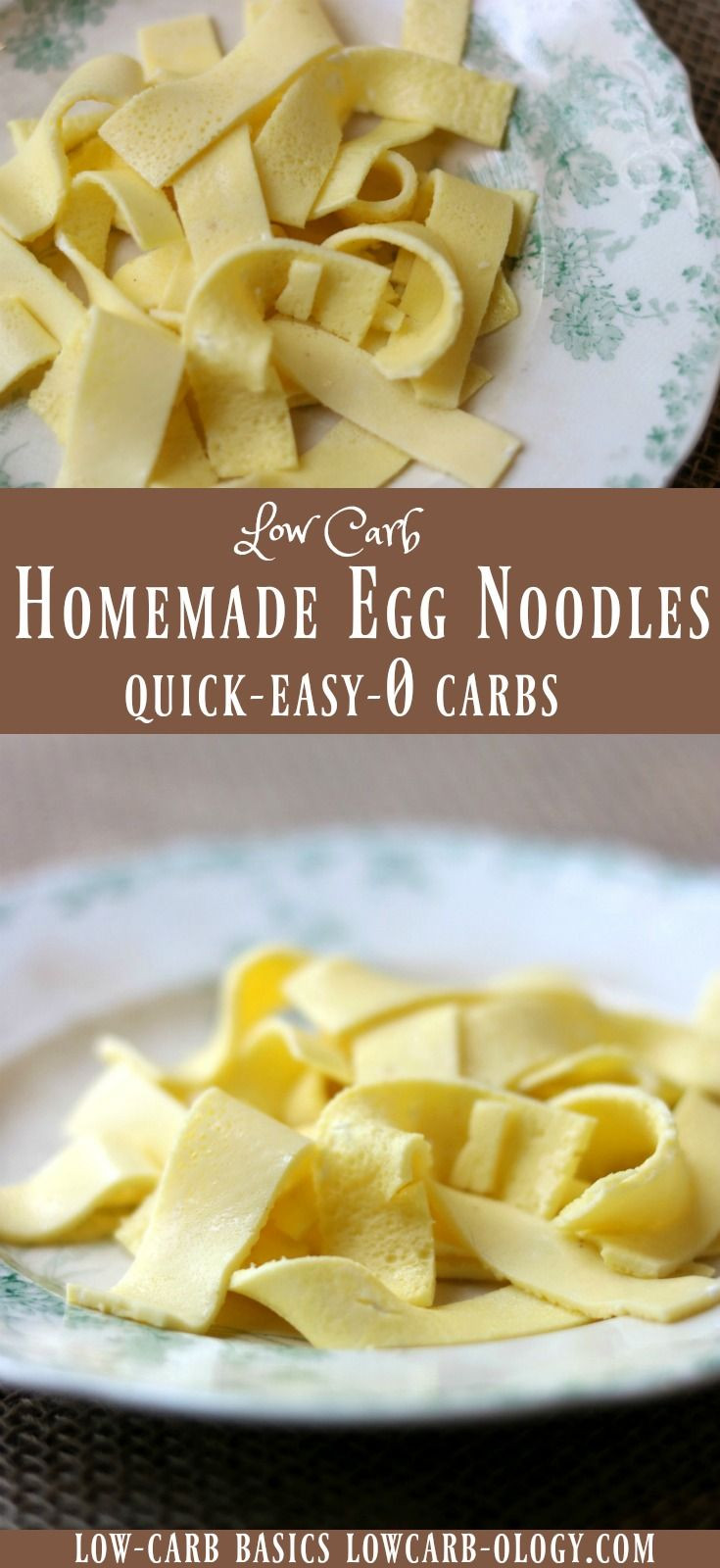 Low Carb Egg Noodles Recipe
 Low Carb Egg Noodles How to Make Low Carb Pasta lowcarb