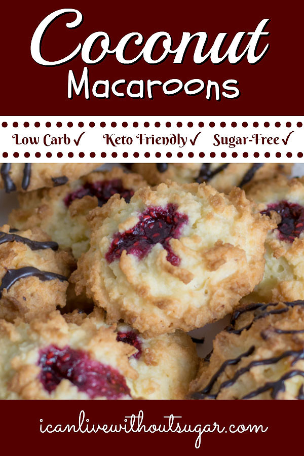 Low Carb Macaroons
 Low Carb Keto Coconut Macaroons I Can Live Without Sugar