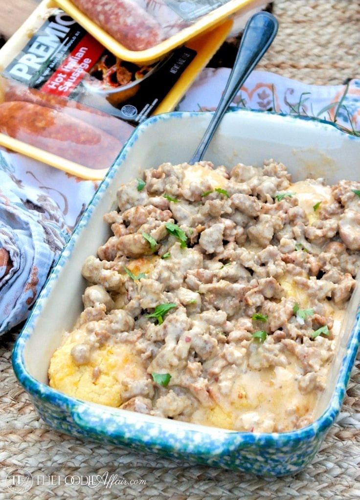 Low Carb Sausage Gravy
 Low Carb Biscuits and Sausage Gravy