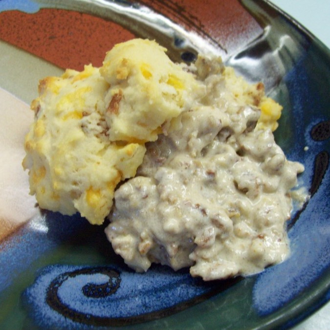 Low Carb Sausage Gravy
 Low Carb Biscuits and Sausage Gravy Recipe