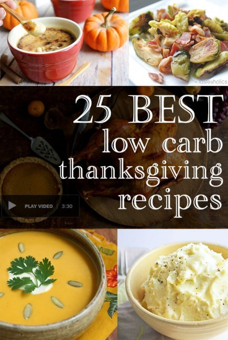Low Carb Thanksgiving Desserts
 25 Low Carb Thanksgiving Recipe Ideas