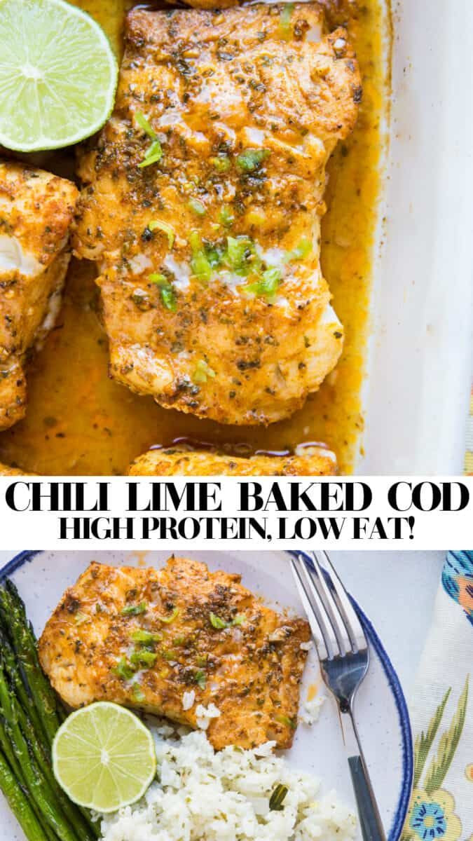 Low Fat Cod Recipes
 Chili Lime Baked Cod an easy healthy dinner recipe that