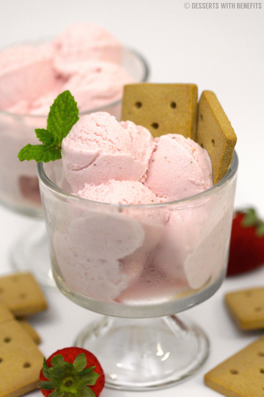 Low Fat Sugar Free Desserts
 Healthy Strawberries and Cream Ice Cream sugar free low fat
