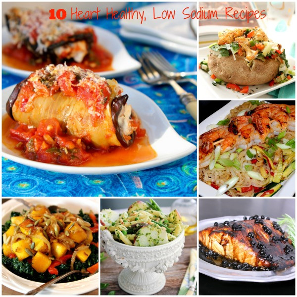 Low Sodium Dinner Ideas
 10 Heart Healthy Low Sodium Recipes to Stay Healthy All Year