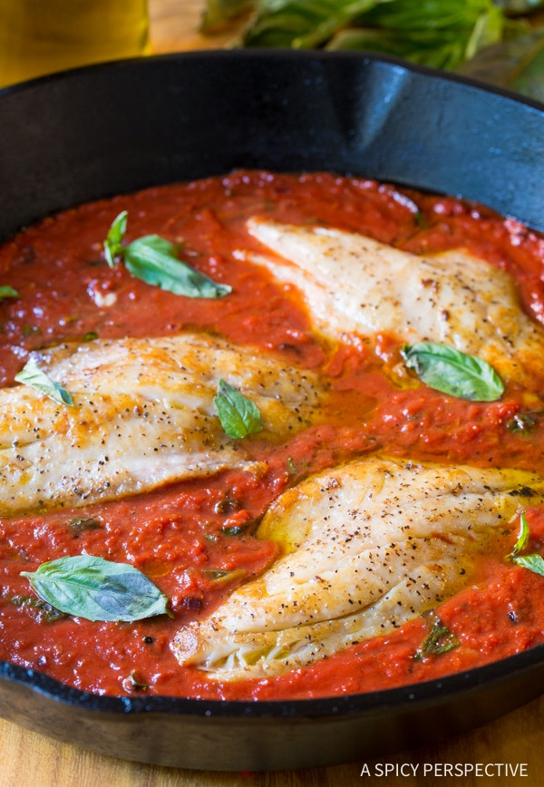 Lowfat Fish Recipes
 Low Carb White Fish Pomodoro A Spicy Perspective