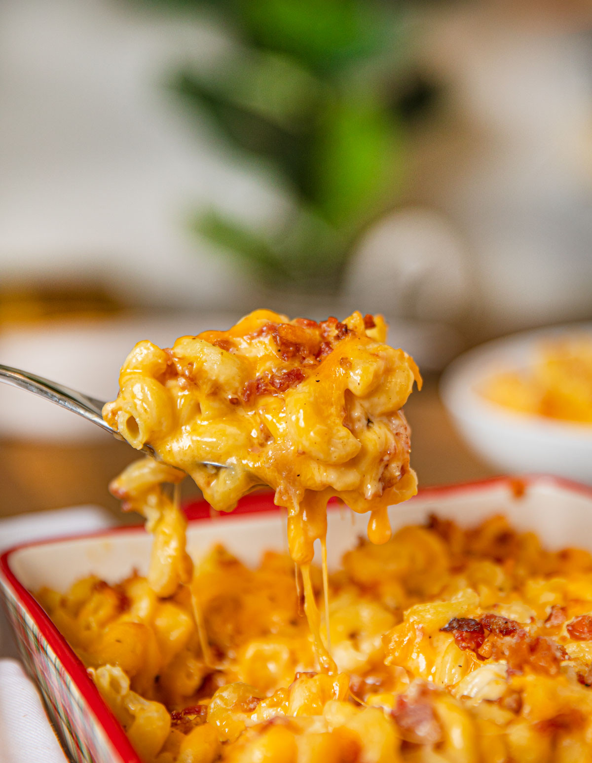 Mac And Cheese Recipes With Bacon
 Bacon Mac and Cheese Recipe Three Cheese Dinner then