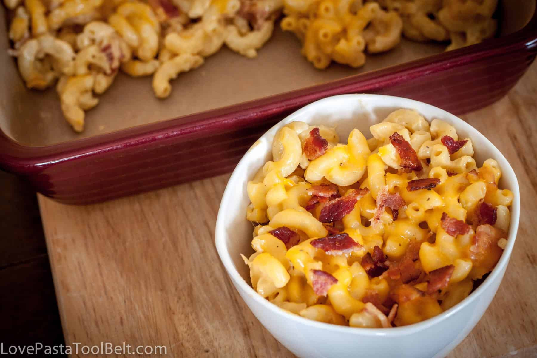 Mac And Cheese Recipes With Bacon
 Bacon Mac n Cheese with Kraft Coupons Love Pasta and a