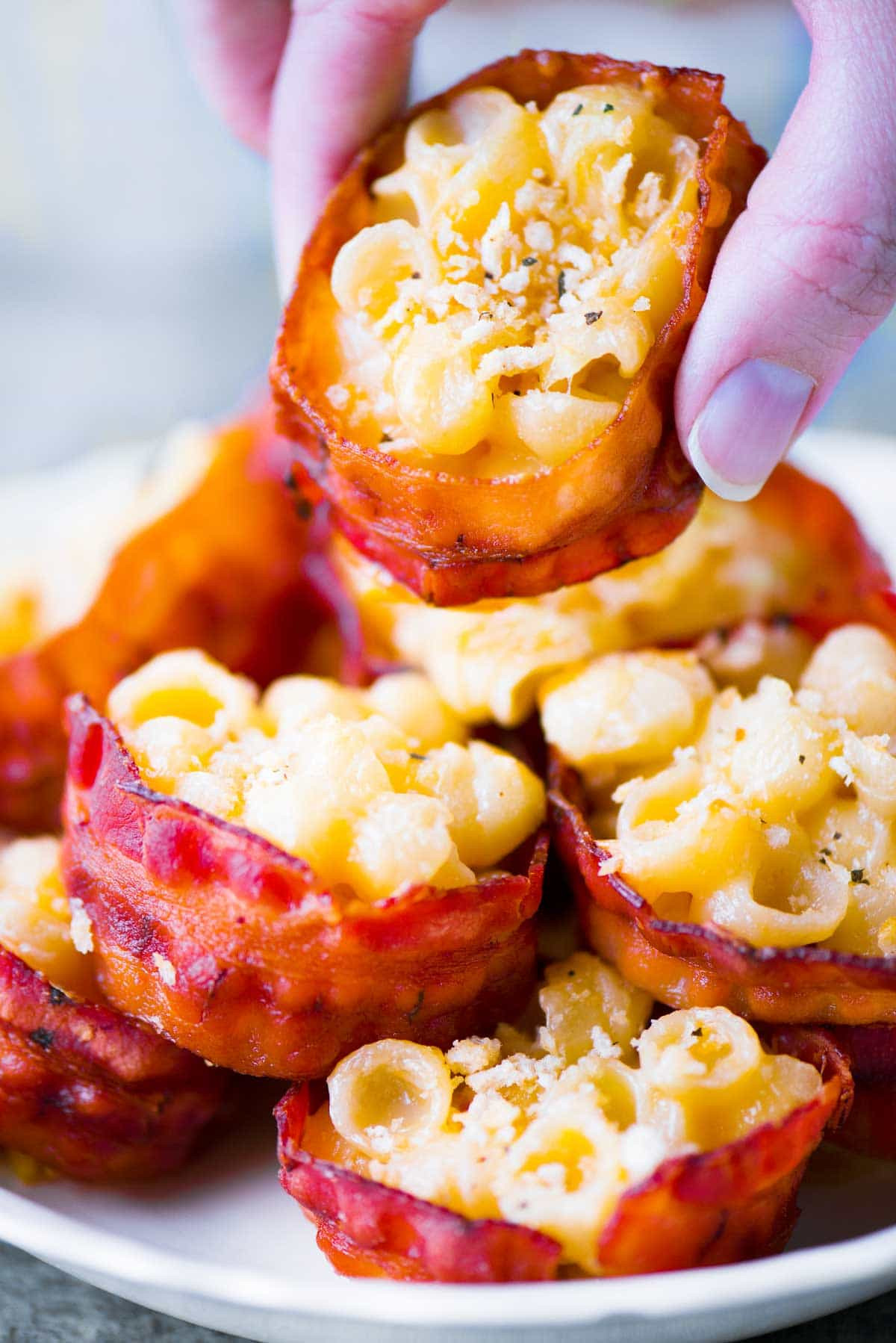 Mac And Cheese Recipes With Bacon
 Bacon Mac and Cheese Bites The Gunny Sack