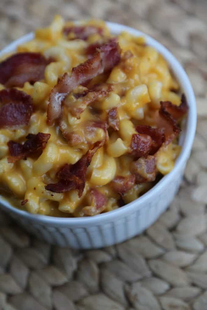 Mac And Cheese Recipes With Bacon
 crock Pot Bacon Mac and Cheese recipe