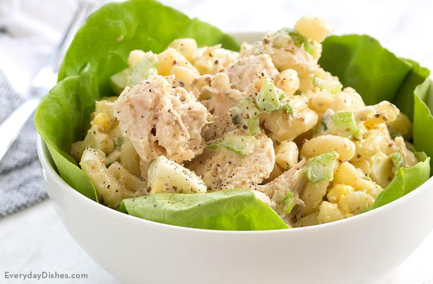 Macaroni And Tuna Salad Recipe
 Tuna macaroni salad recipe in 4 simple steps Everyday Dishes