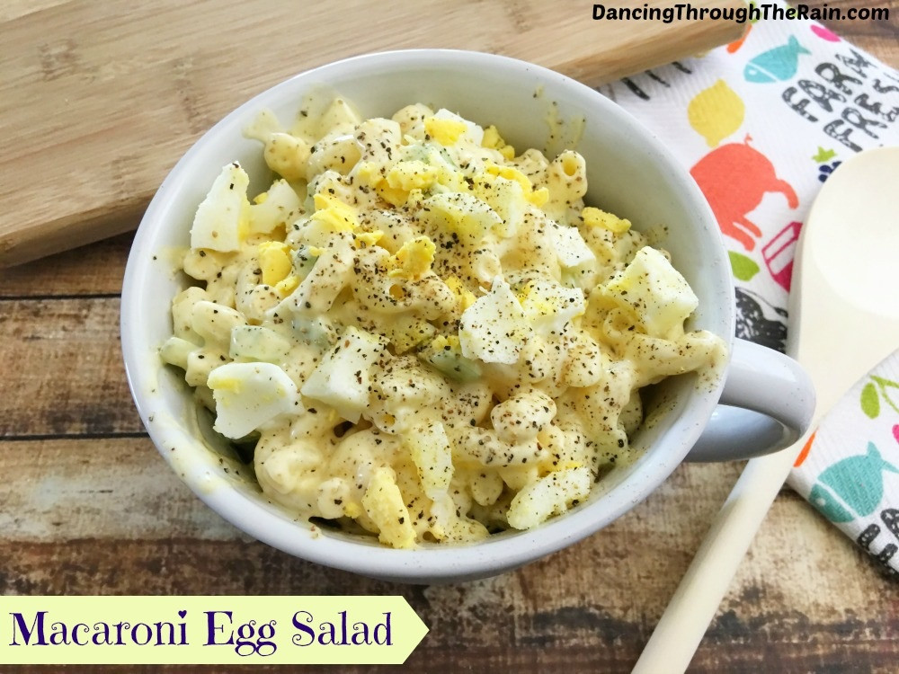 Macaroni Salad With Egg
 Macaroni Egg Salad