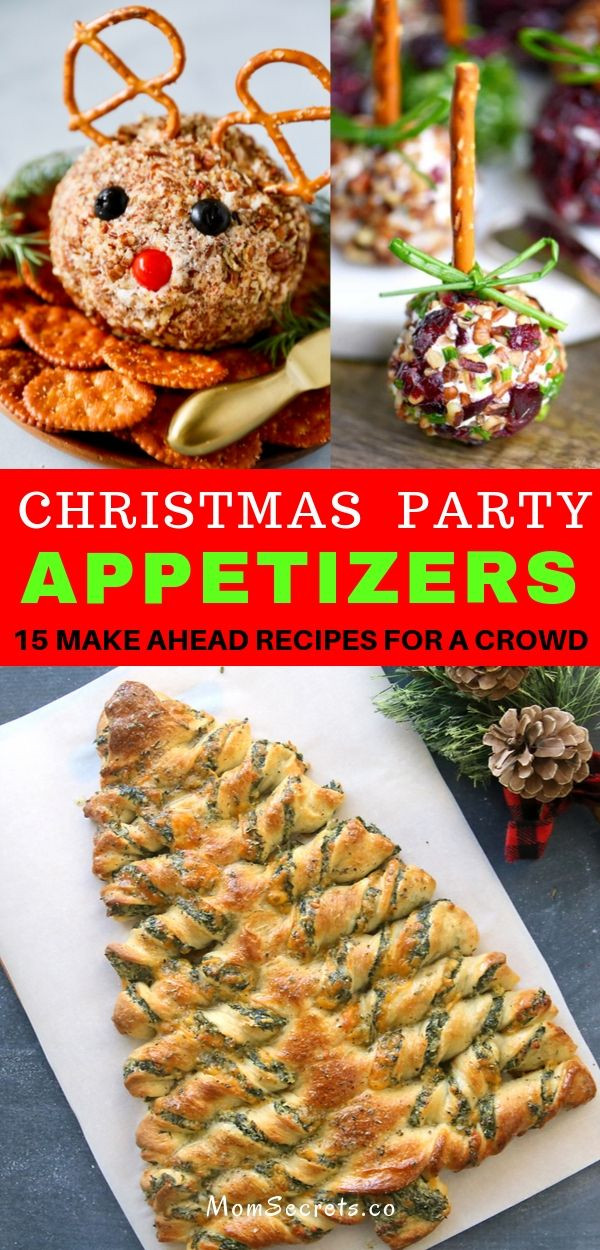 Make Ahead Christmas Appetizers
 15 Make Ahead Christmas Appetizers Recipes For A Crowd