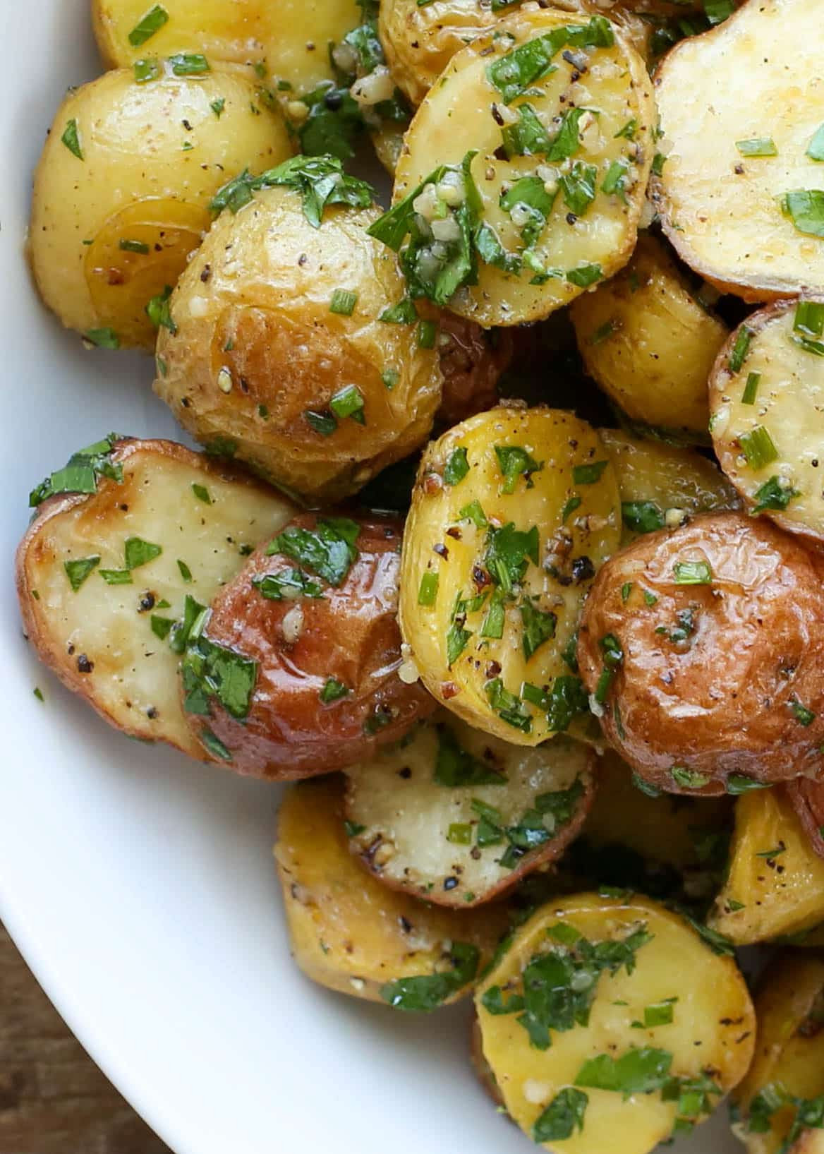 Making Potato Salad
 Garlic Lover s Warm Potato Salad