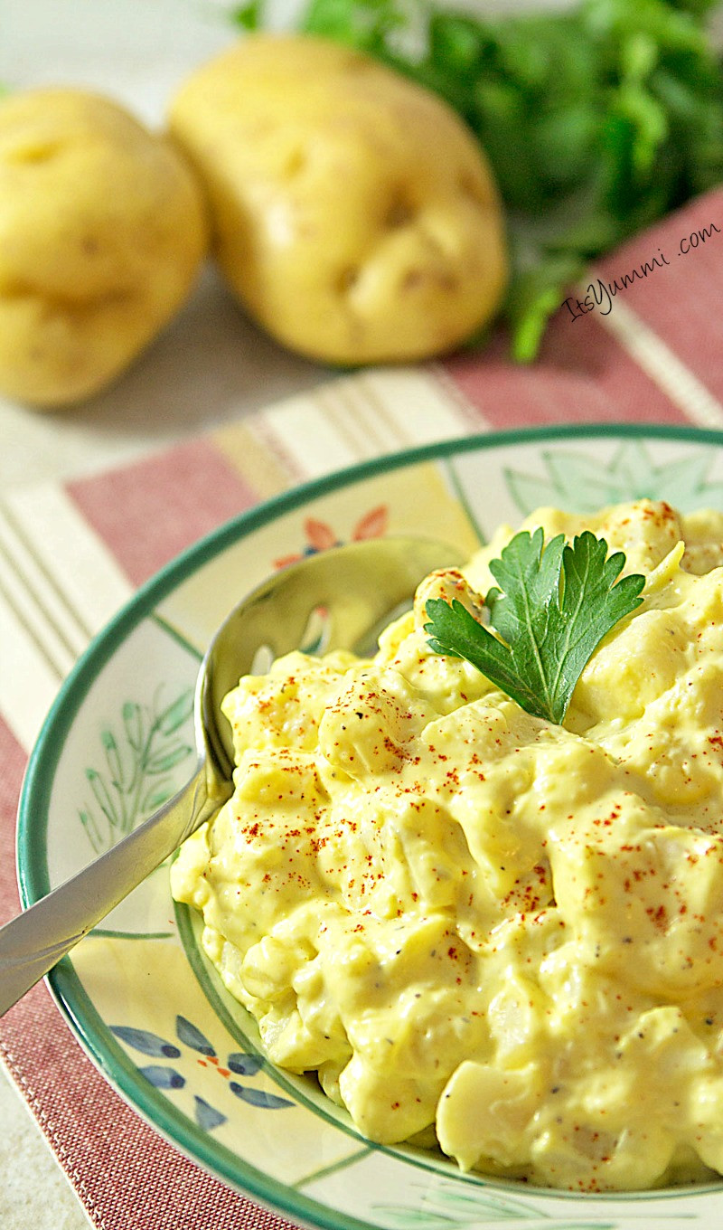 Making Potato Salad
 Southern Style Mustard Potato Salad ⋆ Its Yummi