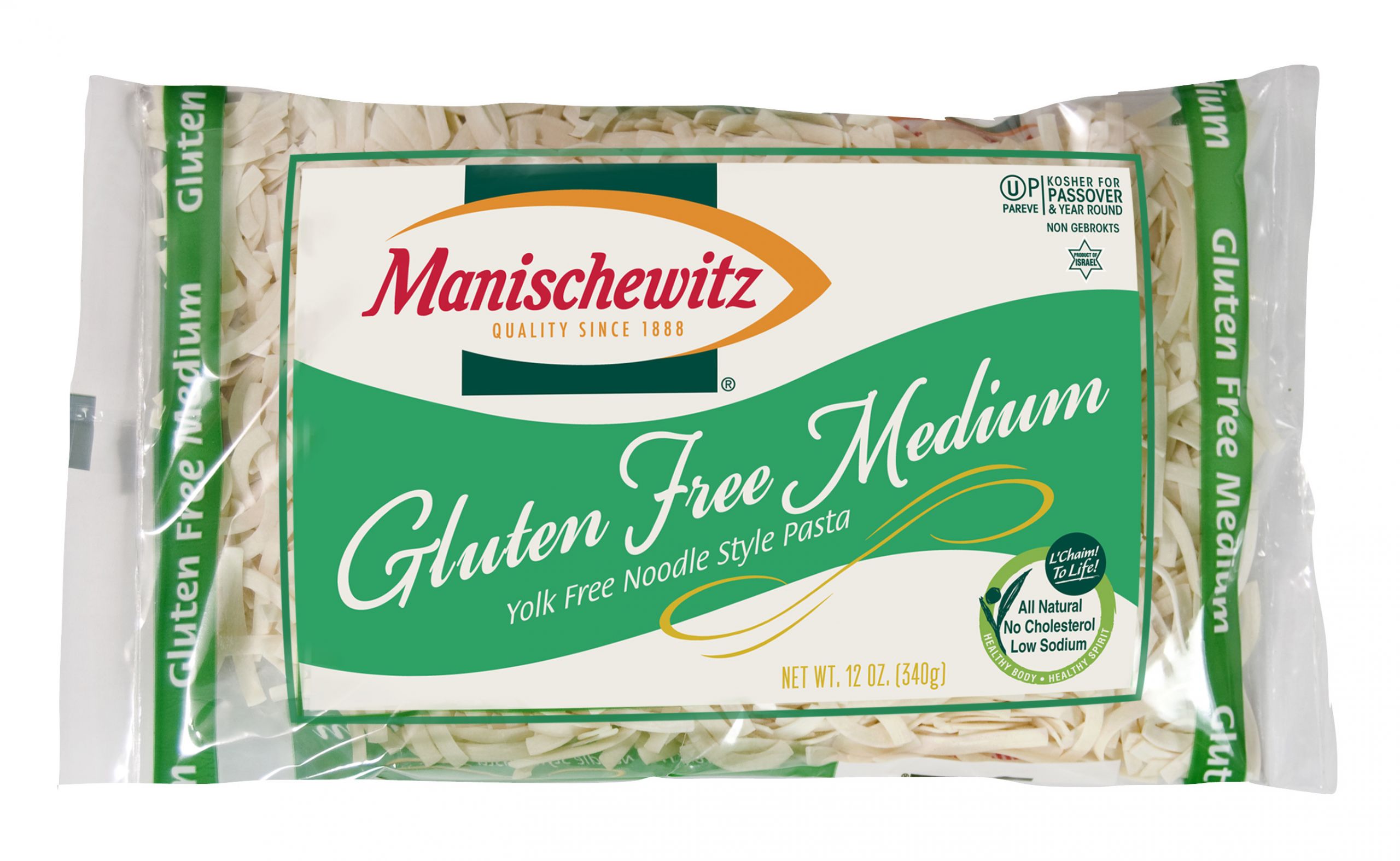 Manischewitz Egg Noodles
 Manischewitz Yolk Free Medium Egg Noodles Gluten Free