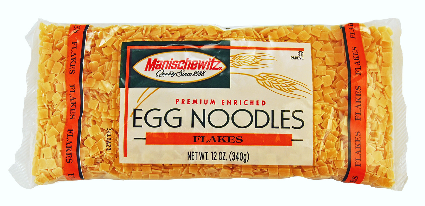 Manischewitz Egg Noodles
 Manischewitz Flakes Egg Noodles Case of 12