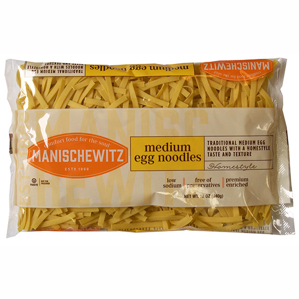 Manischewitz Egg Noodles
 Medium Egg Noodles Manischewitz