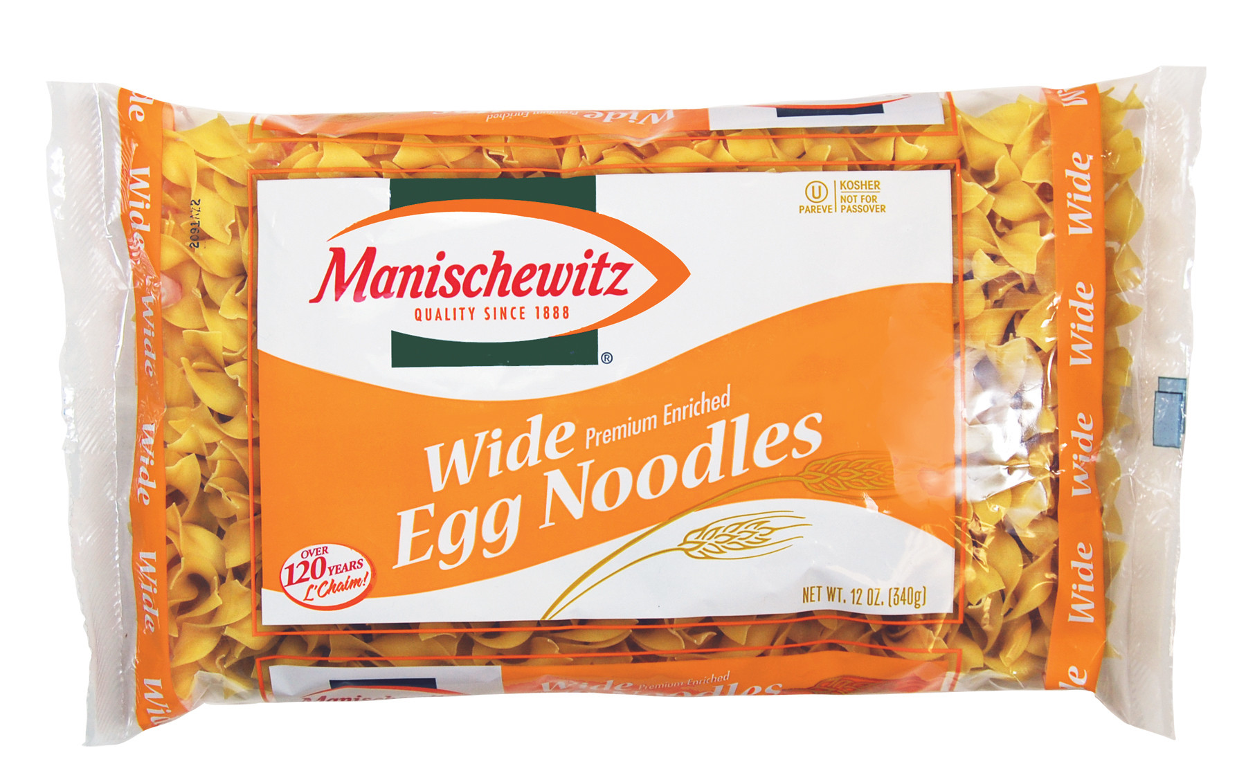 Manischewitz Egg Noodles
 Manischewitz Wide Egg Noodles Case of 12