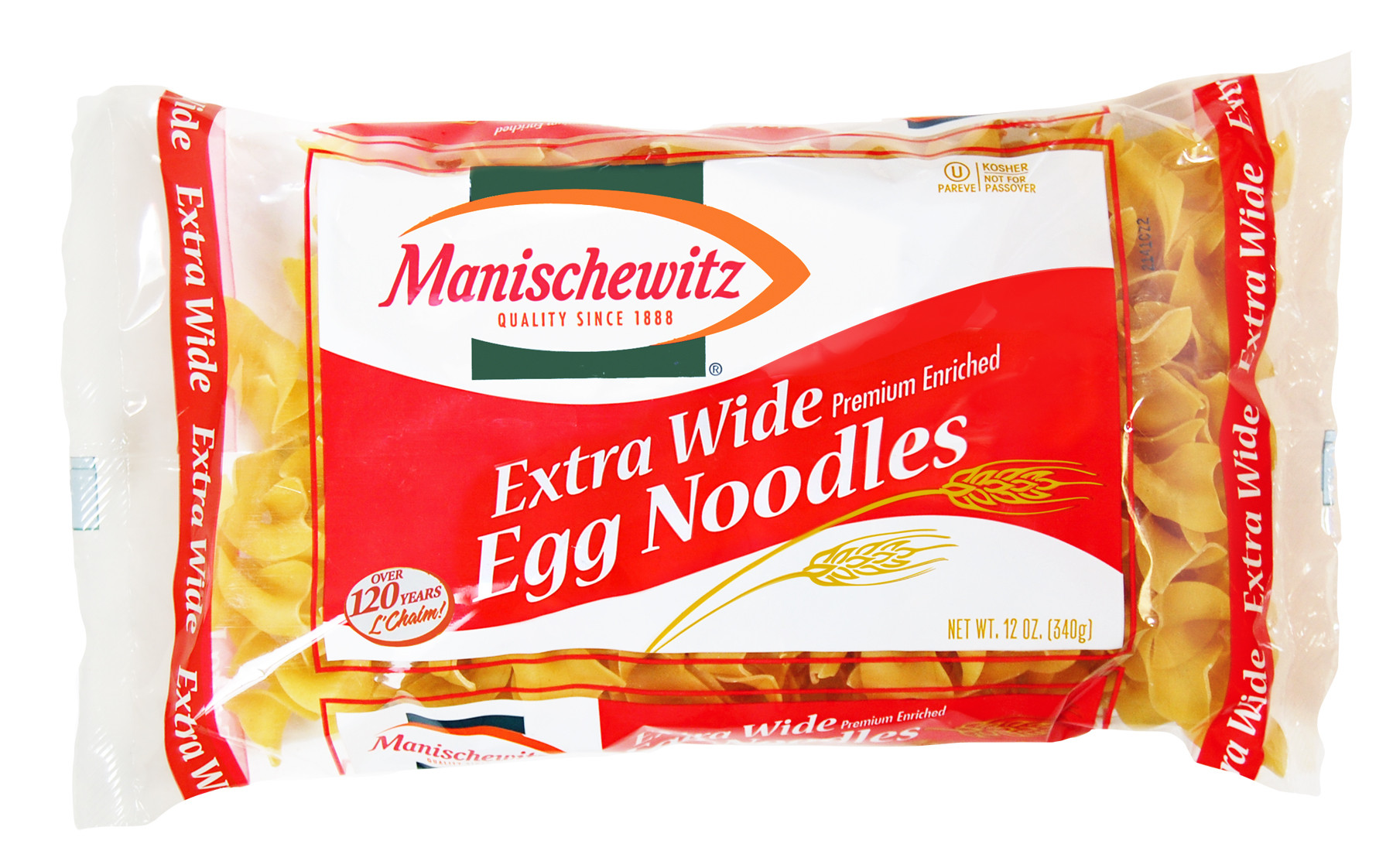 Manischewitz Egg Noodles
 Manischewitz Extra Wide Egg Noodles Case of 12