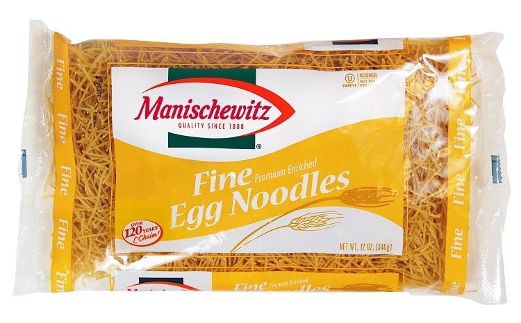 Manischewitz Egg Noodles
 Manischewitz Fine Egg Noodles 12 oz Case of 12