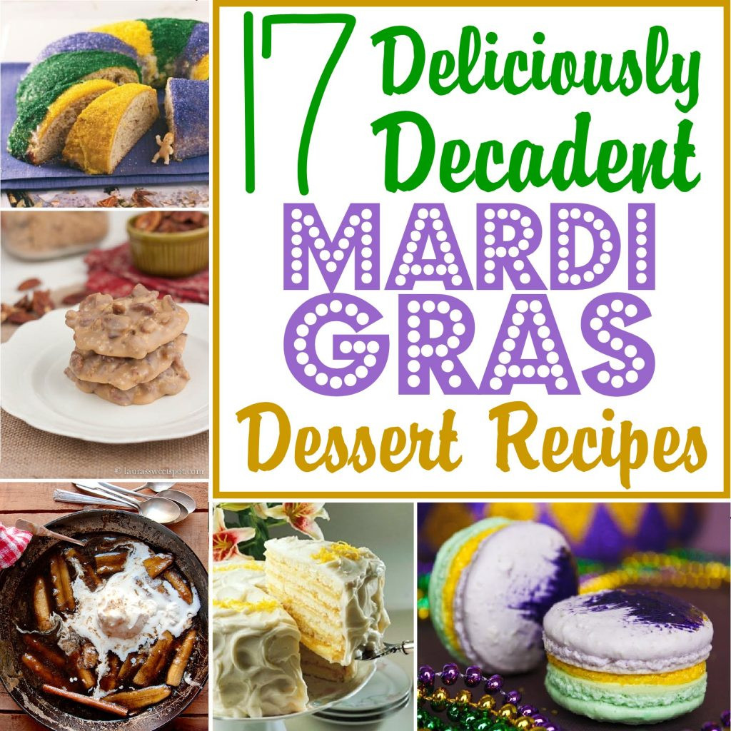Mardis Gras Cake Recipe
 17 Deliciously Decadent Mardi Gras Dessert Recipes The