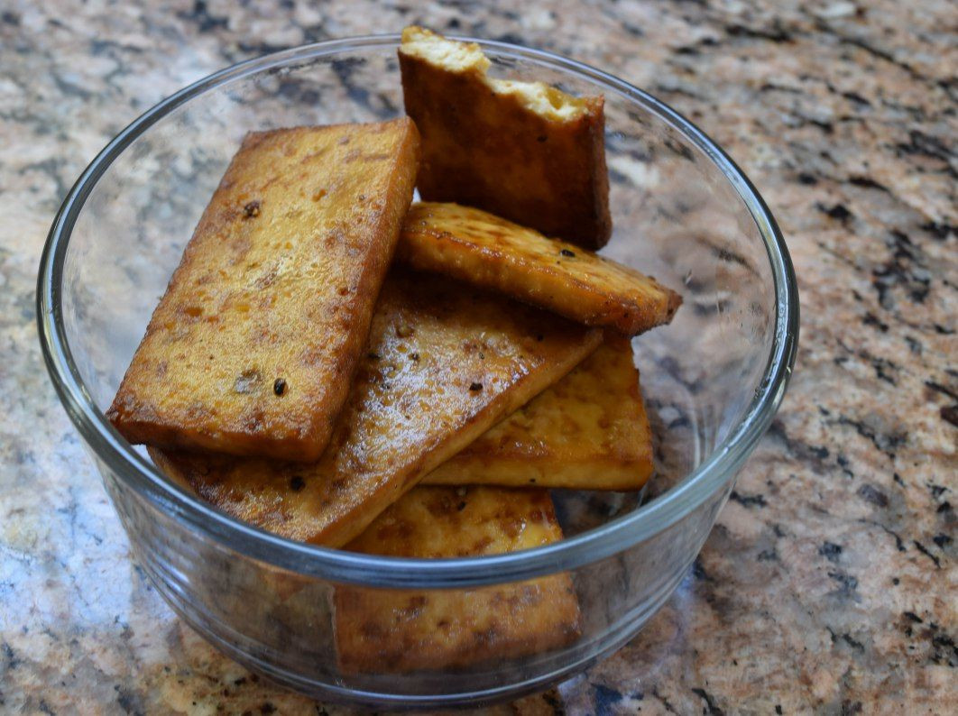 Marinated Baked Tofu Recipes
 Marinated Baked Tofu on KitchenWithKeri Smokey and