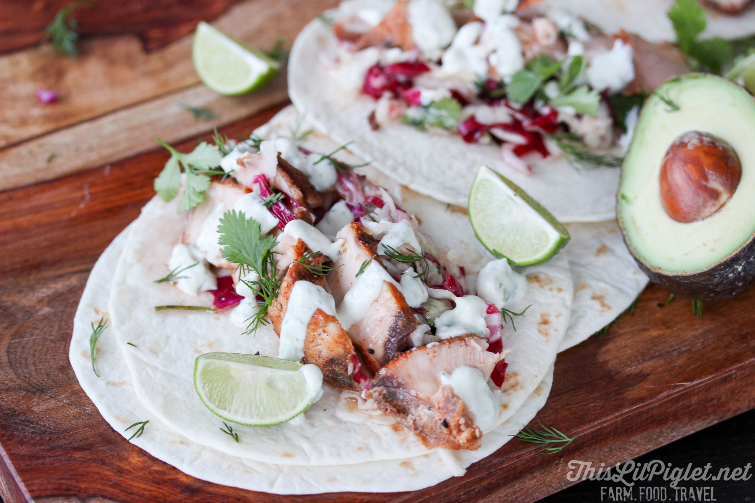 Marlin Fish Recipes
 Marlin Fish Tacos with Lime Dill Sauce This Lil Piglet