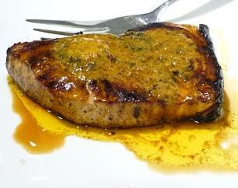 Marlin Fish Recipes
 Grilled Blue Marlin with Lemon Butter Sauce Recipe by