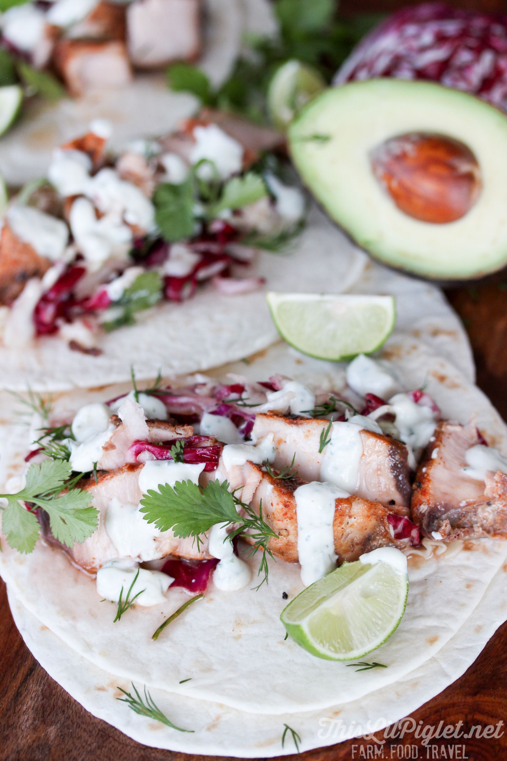 Marlin Fish Recipes
 Marlin Fish Tacos with Lime Dill Sauce This Lil Piglet