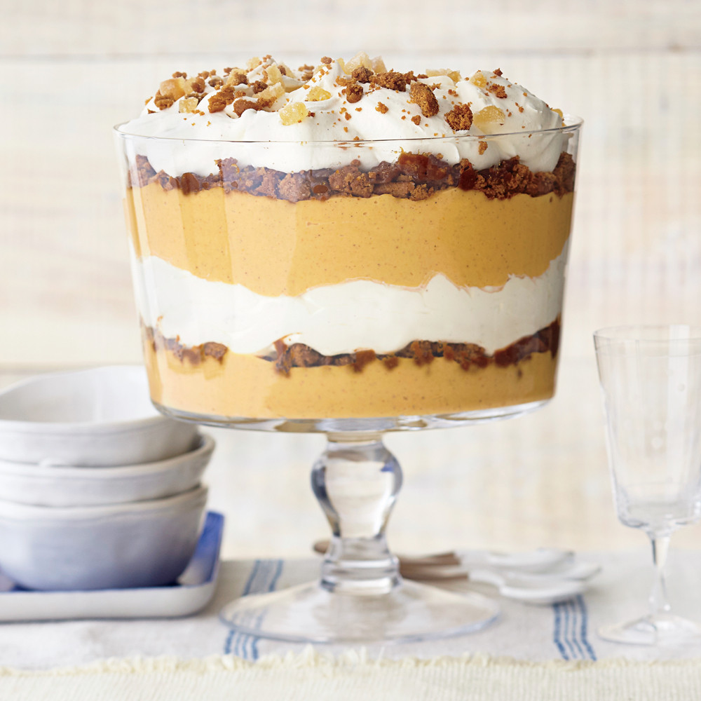 Mascarpone Desserts Recipe
 Ginger Pumpkin Trifle with Vanilla Mascarpone Cream Recipe