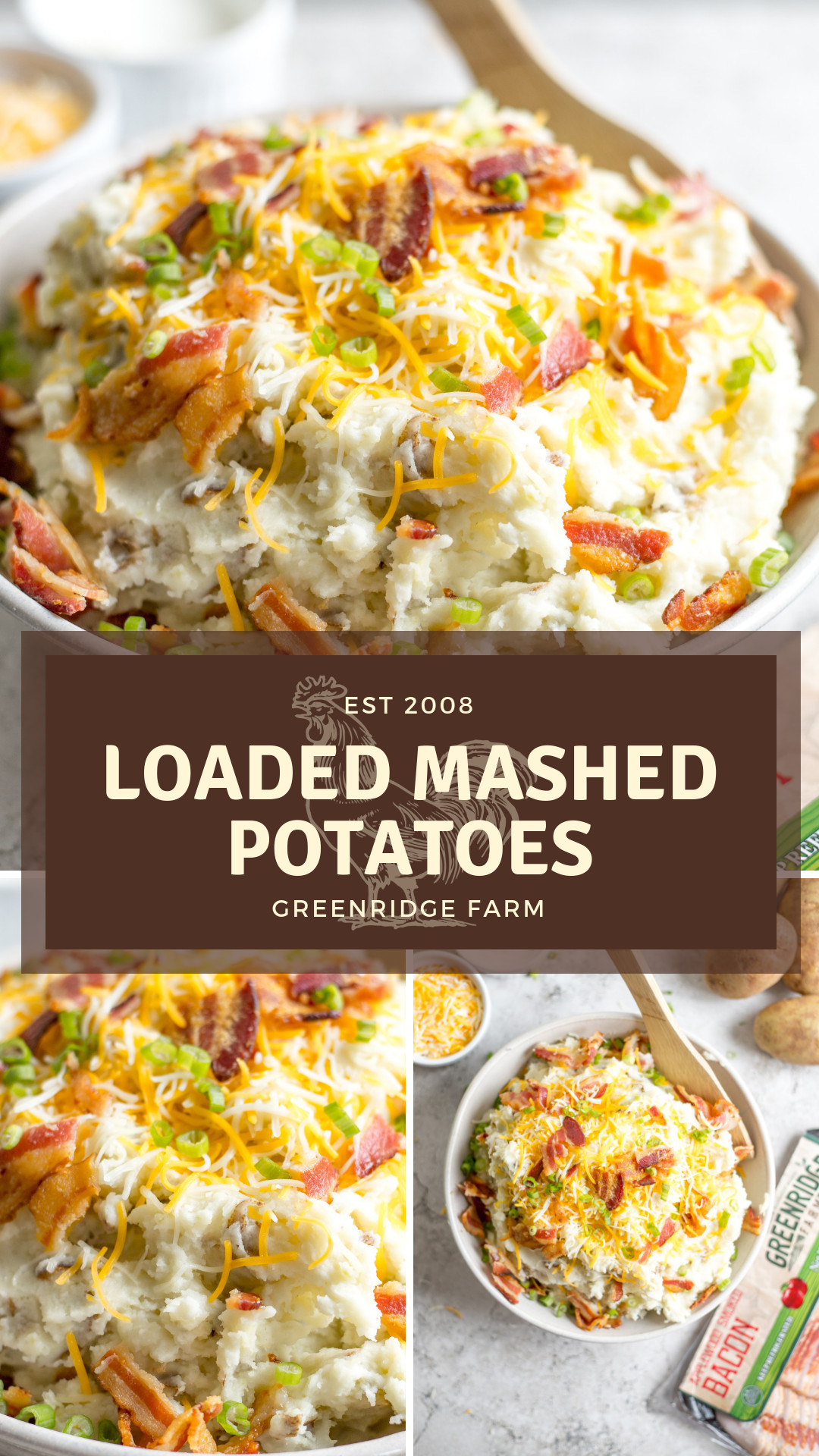 Mashed Potatoes Appetizers
 Loaded Mashed Potatoes
