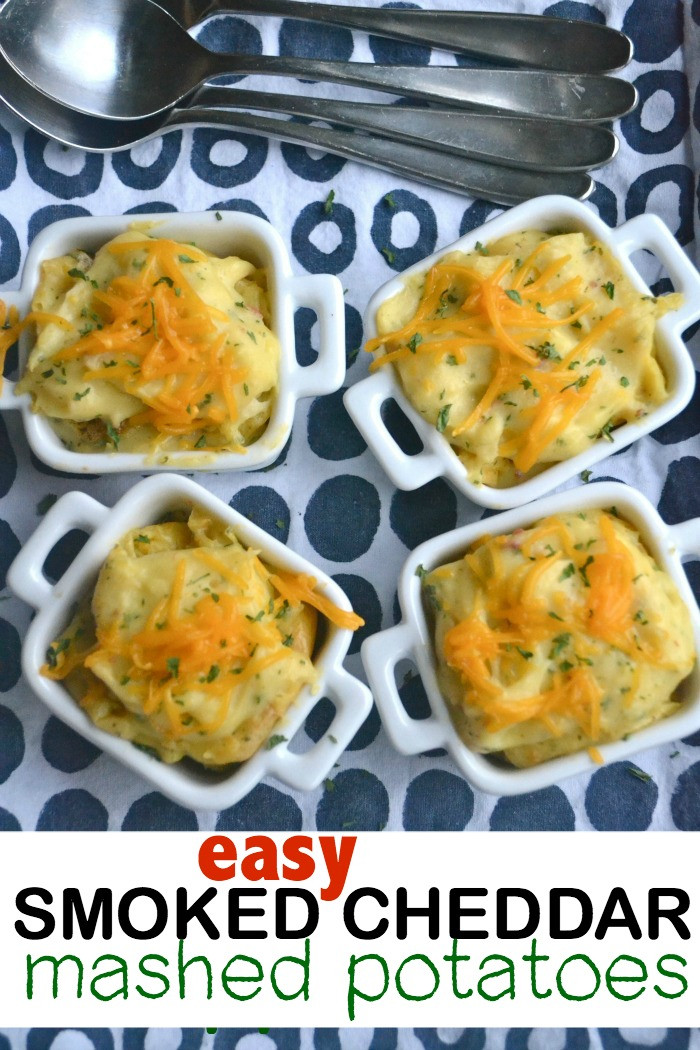 Mashed Potatoes Appetizers
 Easy Smoked Cheddar Mashed Potatos & Oval Le Creuset