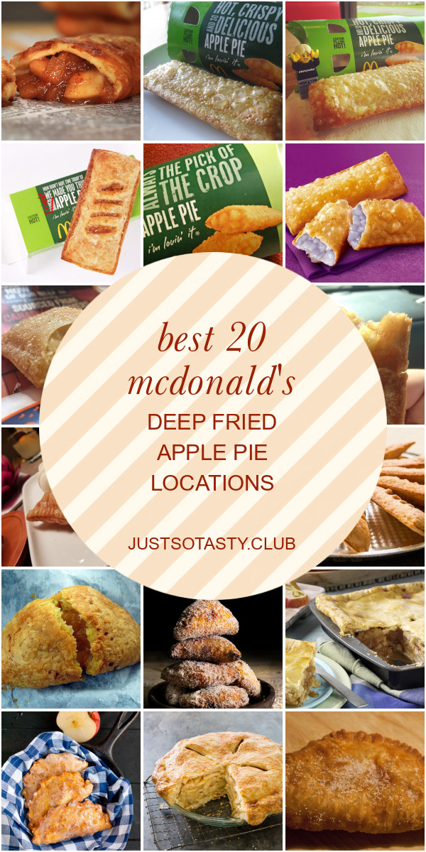 Mcdonald'S Deep Fried Apple Pie Locations
 Deep Fried Recipes Archives Best Round Up Recipe Collections