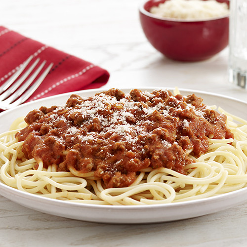 Meat Pasta Sauces
 Spaghetti and Meat Sauce