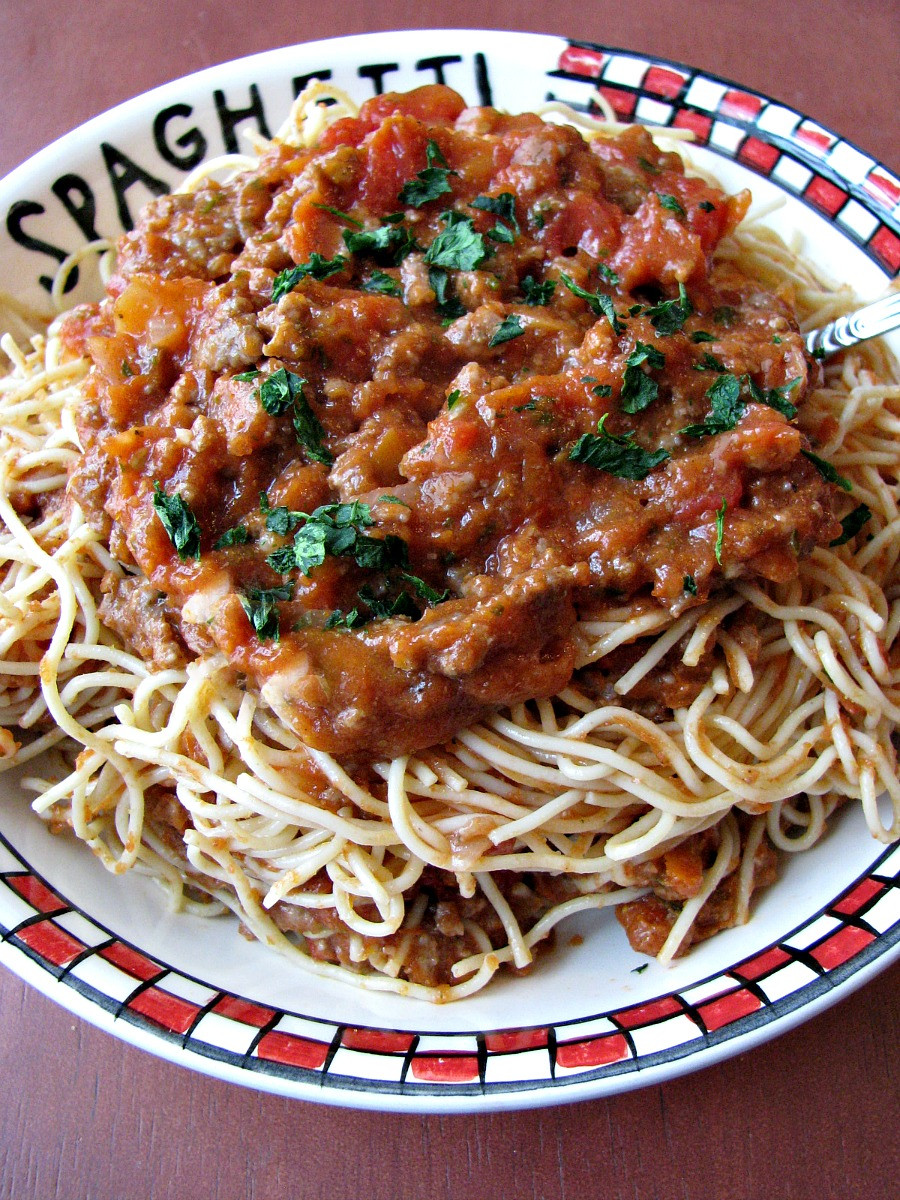Meat Pasta Sauces
 Easy Meat Sauce for Pasta Rants From My Crazy Kitchen